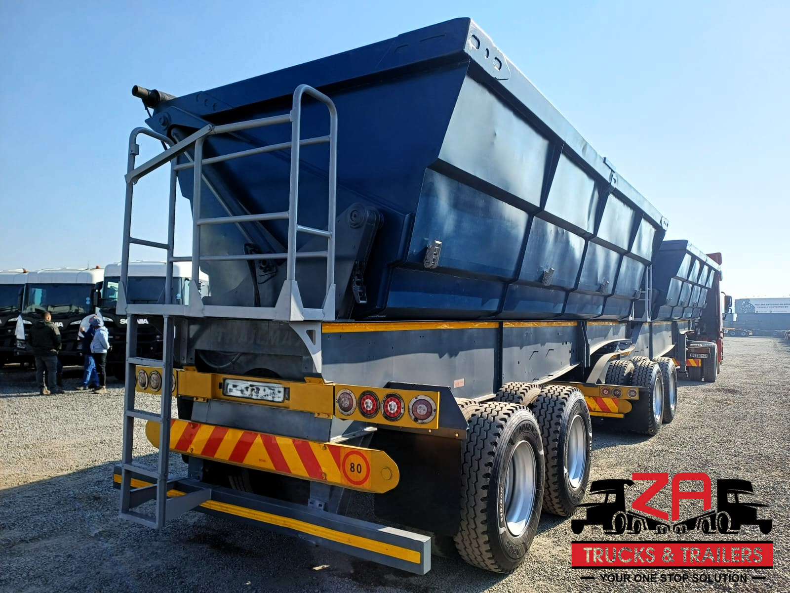 2021 TRAILMAX 45 CUBE SIDE TIPPER TRAILER